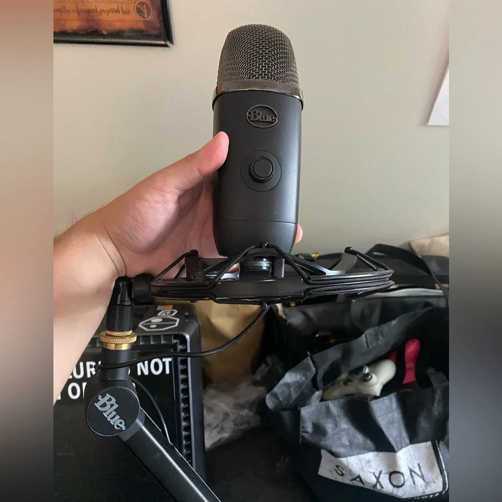 Blue Yeti X and Blue Yeti Boom Arm